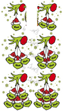Load image into Gallery viewer, Stink Stank HEAD COLLAGE ONLY Customized DTF Transfer