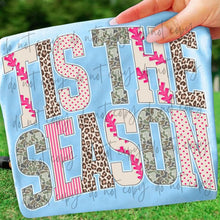 Load image into Gallery viewer, Tis The Season Pink Stripes Leopard Camo TRANSFER ET MAR 26