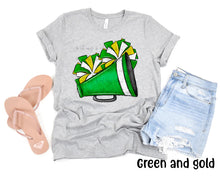 Load image into Gallery viewer, Cheer Pom And Megaphone Custom MASCOTS DTF TRANSFER