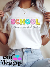 Load image into Gallery viewer, School Scribble Occupation & Grades DROPDOWN TRANSFER COR JULY