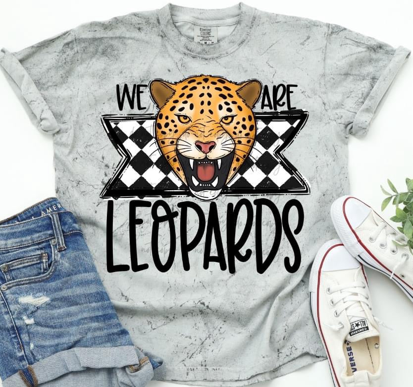 We Are Leopards Transfer Sassy Sublimation And Screen Prints