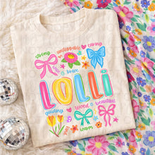 Load image into Gallery viewer, Doodle Floral Bows Collages Titles DROPDOWN TRANSFER UAC APR 26