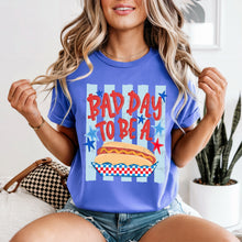 Load image into Gallery viewer, Bad Day To Be A Hotdog Stripes No Stripes DROPDOWN TRANSFER TCC ET APR 26
