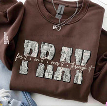 Load image into Gallery viewer, Pray Bible Verses Lettering TRANSFER ET FEB 26