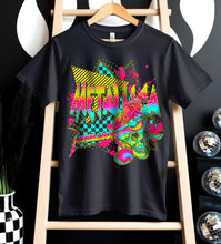 Load image into Gallery viewer, Neon Retro Bands DROPDOWN TRANSFER AGCM JUNE