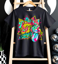 Load image into Gallery viewer, Neon Retro Bands DROPDOWN TRANSFER AGCM JUNE