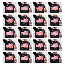 Load image into Gallery viewer, Dalmatian Cheer Orange Pink Stars Mascots DROPDOWN TRANSFER CSD AUG 26