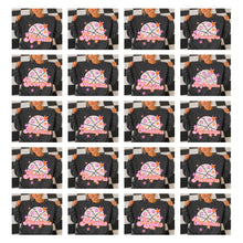Load image into Gallery viewer, Dalmatian Basketball Orange Pink Stars Mascots DROPDOWN TRANSFER CSD AUG 26