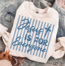 Load image into Gallery viewer, Jesus Is For Everyone Stripes Distressed COLOR DROPDOWN TRANSFER ET MAR 26
