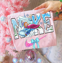 Load image into Gallery viewer, Christmas Princess Swoosh DROPDOWN TRANSFER TGG NOV 25