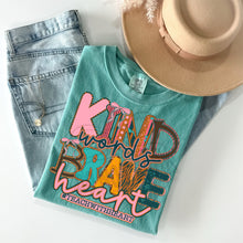 Load image into Gallery viewer, Kind Words Brave Heart TRANSFER CST MAR 26