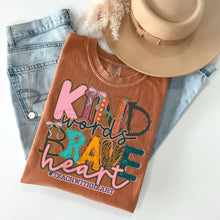 Load image into Gallery viewer, Kind Words Brave Heart TRANSFER CST MAR 26