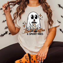 Load image into Gallery viewer, Iced Coffee & Spooky Vibes DROPDOWN TRANSFER CSC June