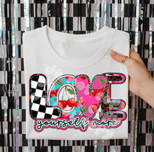 Load image into Gallery viewer, Love Yourself More Cherries TRANSFER CST MAR 26