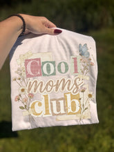 Load image into Gallery viewer, Cool/Tired/Praying Moms Club Pastel Butterflies & Flowers Title DROPDOWN TRANSFER SCG MAR 26
