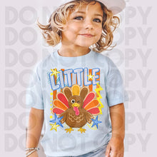 Load image into Gallery viewer, Little Turkey Stripes COLOR DROPDOWN TRANSFER RHD MAY 26