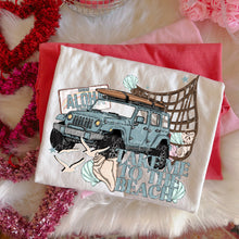 Load image into Gallery viewer, Take Me To The Beach With SLEEVE OPTION DROPDOWN TRANSFER MOON FEB 26 | CRISTINA'S FUNDRAISER