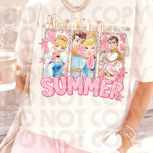 Load image into Gallery viewer, Glitter Princess Summer DROPDOWN TRANSFER RHD MAY 26