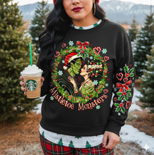 Load image into Gallery viewer, Mistletoe Monsters Frank And Wife With SLEEVE OPTION DROPDOWN TRANSFER GRAV OCT 25