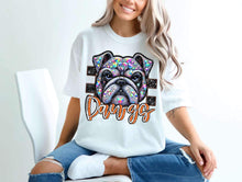 Load image into Gallery viewer, Checkered Rhinestone Mascot DROPDOWN TRANSFER CSWD