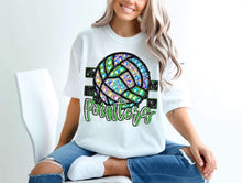 Load image into Gallery viewer, Checkered Rhinestone Mascot DROPDOWN TRANSFER CSWD