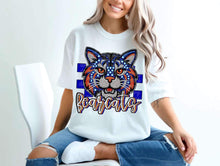 Load image into Gallery viewer, Checkered Rhinestone Mascot DROPDOWN TRANSFER CSWD