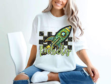 Load image into Gallery viewer, Checkered Rhinestone Mascot DROPDOWN TRANSFER CSWD