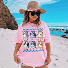 Load image into Gallery viewer, Blue Fam 2 Layer Ice Cream TRANSFER