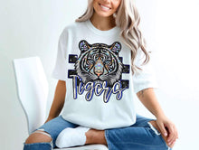 Load image into Gallery viewer, Checkered Rhinestone Mascot DROPDOWN TRANSFER CSWD