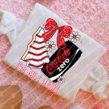 Load image into Gallery viewer, I’m Just A Girl Cake With Drink Dropdown TRANSFER JBD NOV 25