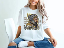 Load image into Gallery viewer, Checkered Rhinestone Mascot DROPDOWN TRANSFER CSWD