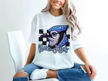 Load image into Gallery viewer, Checkered Rhinestone Mascot DROPDOWN TRANSFER CSWD