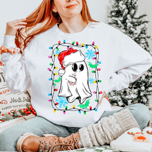 Load image into Gallery viewer, Ghost Christmas Lights With Cake With SLEEVE OPTION TRANSFER MOON OCT 24