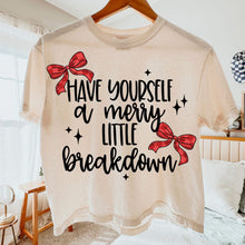 Load image into Gallery viewer, Have Yourself A Merry Little Breakdown Color DROPDOWN TRANSFER CMD SEPT 25
