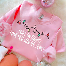 Load image into Gallery viewer, Peace On Earth? Have You Seen The News? Color DROPDOWN TRANSFER CMD SEPT 25