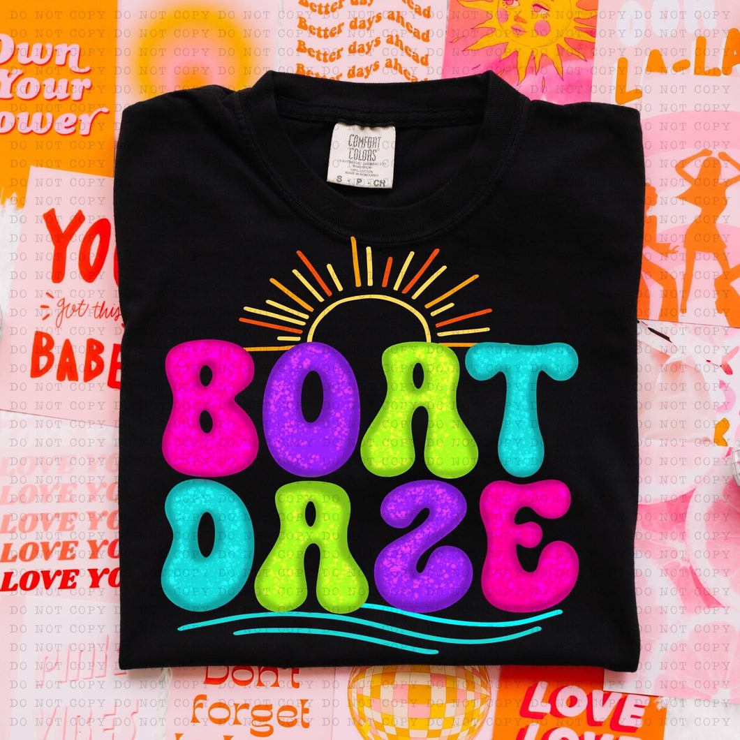 Boat Daze Half Sun Speckle TRANSFER ECHT