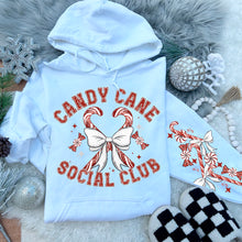 Load image into Gallery viewer, Candy Cane Social Club With SLEEVE OPTION TRANSFER MOON OCT 24