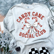 Load image into Gallery viewer, Candy Cane Social Club With SLEEVE OPTION TRANSFER MOON OCT 24