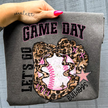 Load image into Gallery viewer, Game Day Let's Go Pink Laces MASCOT DROPDOWN TRANSFER VIRGO MAR 26