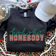Load image into Gallery viewer, Ho Ho Ho Homebody Faux Embroidery Color Dropdown TRANSFER HMWK