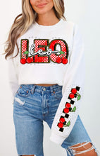Load image into Gallery viewer, Cherry Checkered Horoscopes With SLEEVE OPTION DROPDOWN TRANSFER CST JAN