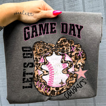 Load image into Gallery viewer, Game Day Let's Go Pink Laces MASCOT DROPDOWN TRANSFER VIRGO MAR 26
