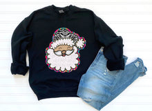 Load image into Gallery viewer, Zebra Santa Claus - Choose Skintone TRANSFER AJD