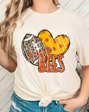 Load image into Gallery viewer, Football Hearts Polka Dot Mascots DROPDOWN TRANSFER
