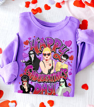 Load image into Gallery viewer, Happy Ghoulentine's Day Hearts And Bats SLEEVE OPTION DROPDOWN TRANSFER GRAV JAN 26