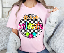 Load image into Gallery viewer, Let’s Go Bright Dotted Checkered Mascots DROPDOWN TRANSFER CAP 24