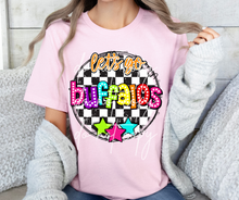 Load image into Gallery viewer, Let’s Go Bright Dotted Checkered Mascots DROPDOWN TRANSFER CAP 24