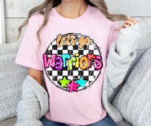 Load image into Gallery viewer, Let’s Go Bright Dotted Checkered Mascots DROPDOWN TRANSFER CAP 24