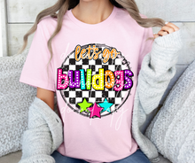 Load image into Gallery viewer, Let’s Go Bright Dotted Checkered Mascots DROPDOWN TRANSFER CAP 24