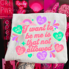 Load image into Gallery viewer, I Want To Be Me Is That Not Allowed TRANSFER MOON DEC 24